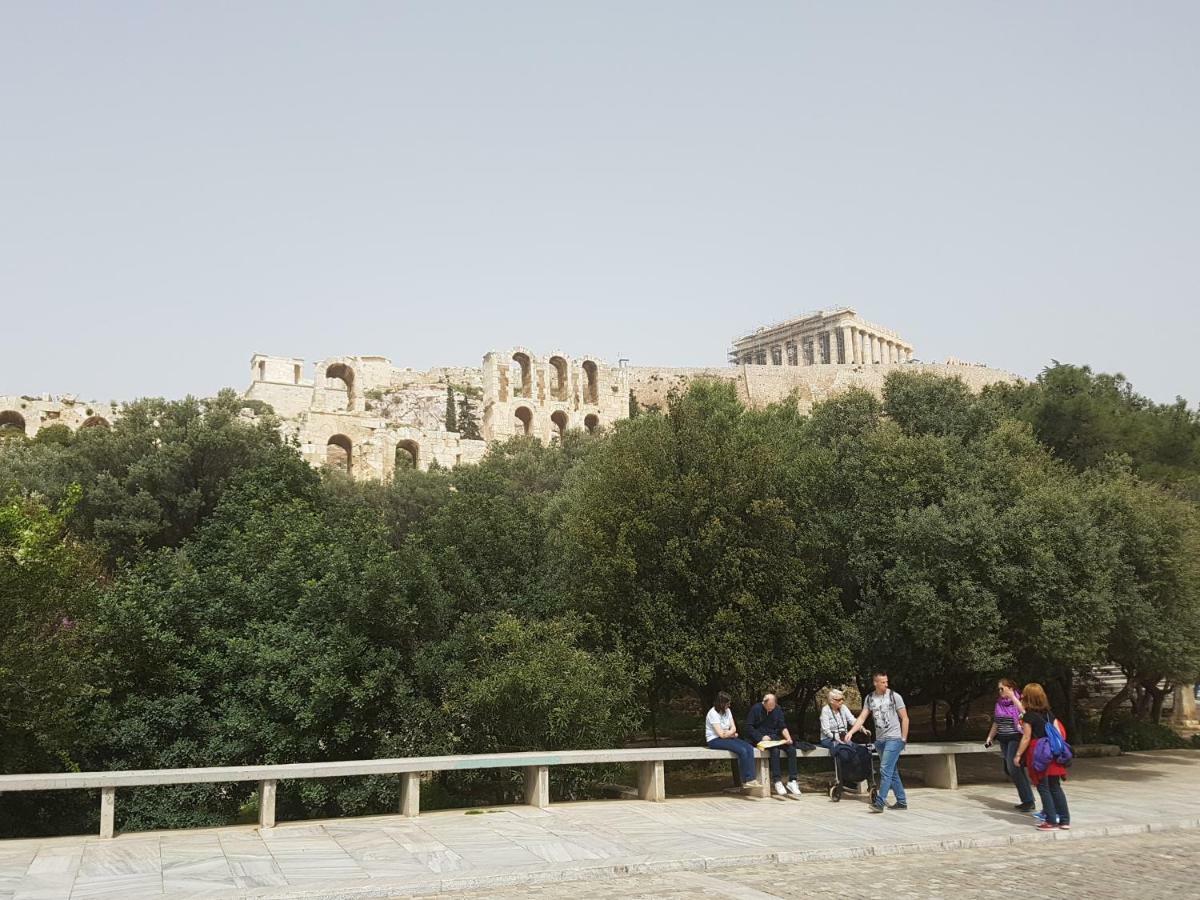 John Beauty 50M2, Metro And Acropolis 5' Apartment Athena Bagian luar foto