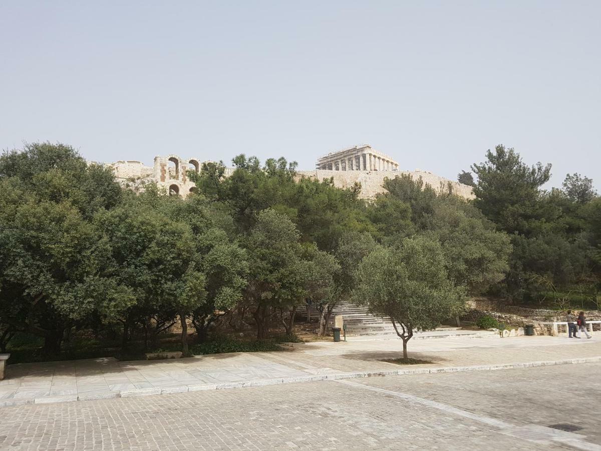 John Beauty 50M2, Metro And Acropolis 5' Apartment Athena Bagian luar foto