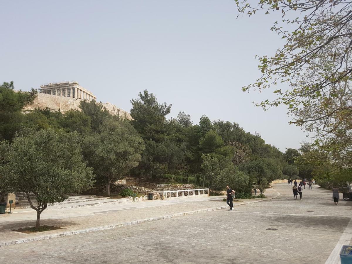 John Beauty 50M2, Metro And Acropolis 5' Apartment Athena Bagian luar foto