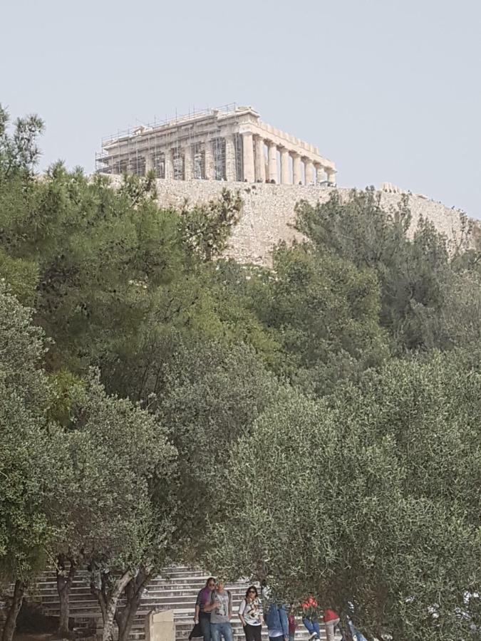 John Beauty 50M2, Metro And Acropolis 5' Apartment Athena Bagian luar foto